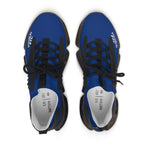 Women's Blue Mesh Sneakers — Lightweight Athletic Running Shoes with '314 Originals' Accent - 314 Originals