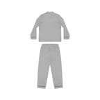 Women's Light Grey Satin Pajama Set — Luxurious Sleepwear - 314 Originals