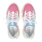 Women's Mesh Sneakers — Pastel Pink & Blue Lightweight Athletic Shoes - 314 Originals