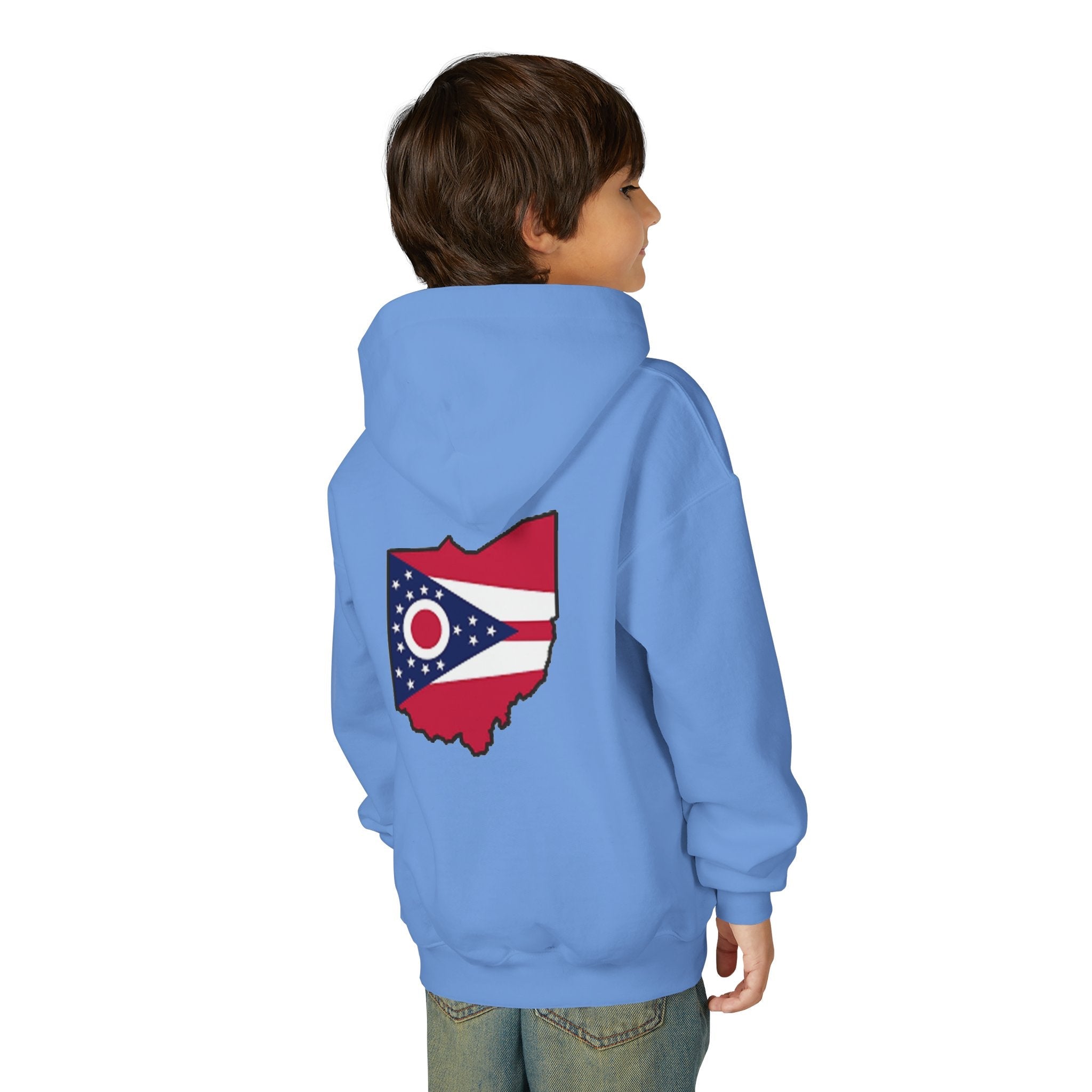 Youngstown Ohio Flag Hoodie — Youth USA Map Pullover - 314 Originals