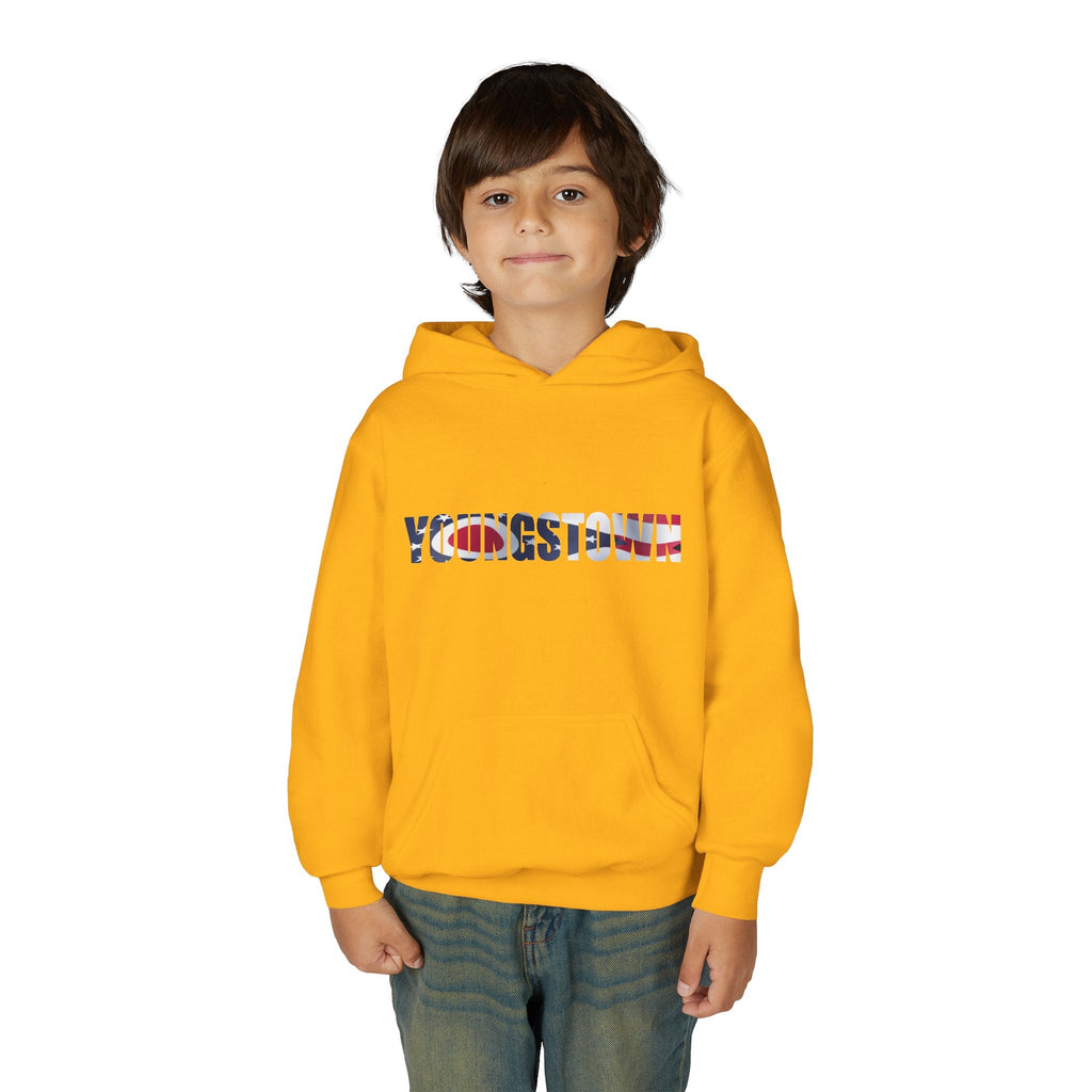 Youngstown Ohio Flag Hoodie — Youth USA Map Pullover - 314 Originals