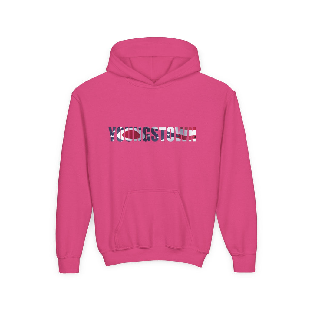 Youngstown Ohio Flag Hoodie — Youth USA Map Pullover - 314 Originals