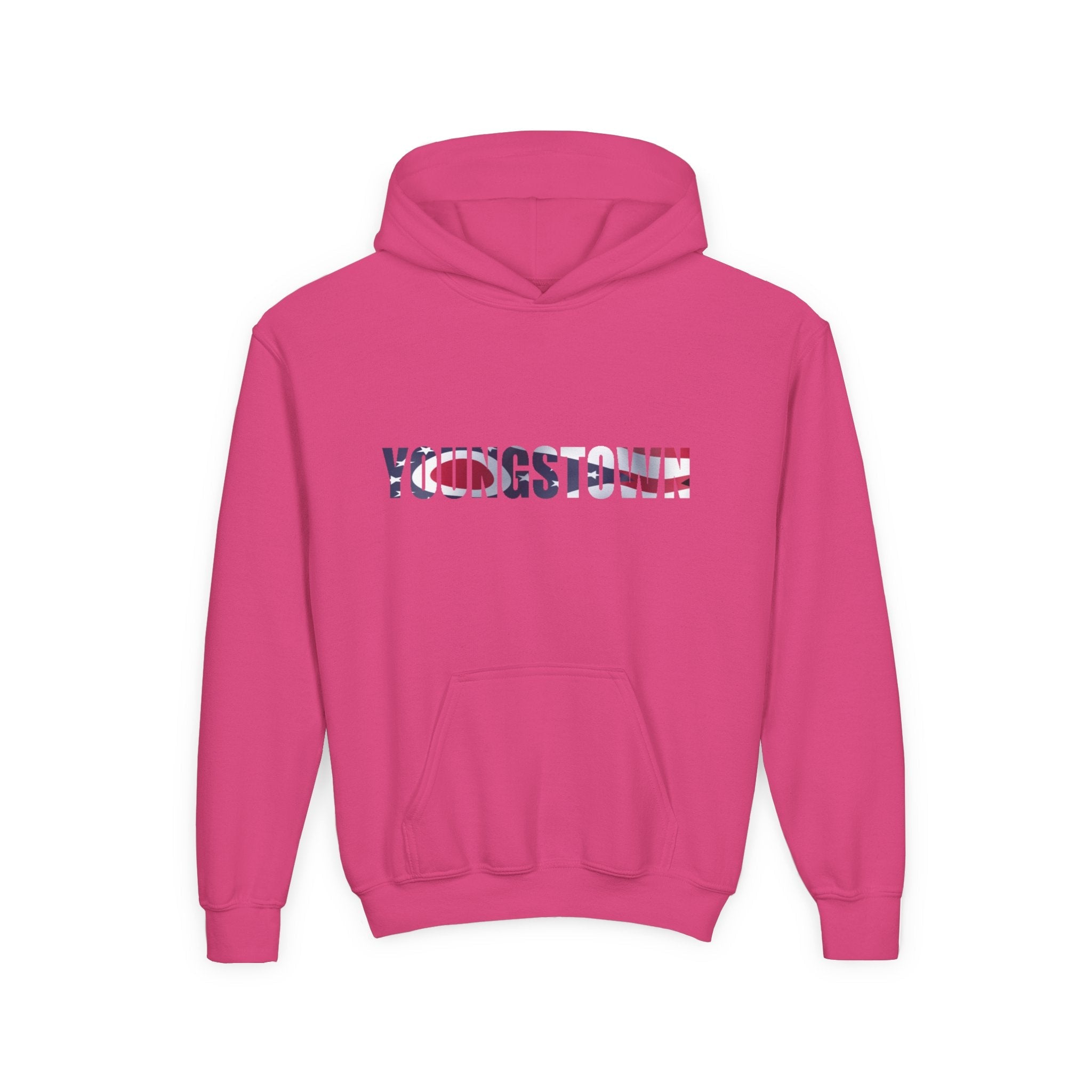 Youngstown Ohio Flag Hoodie — Youth USA Map Pullover - 314 Originals