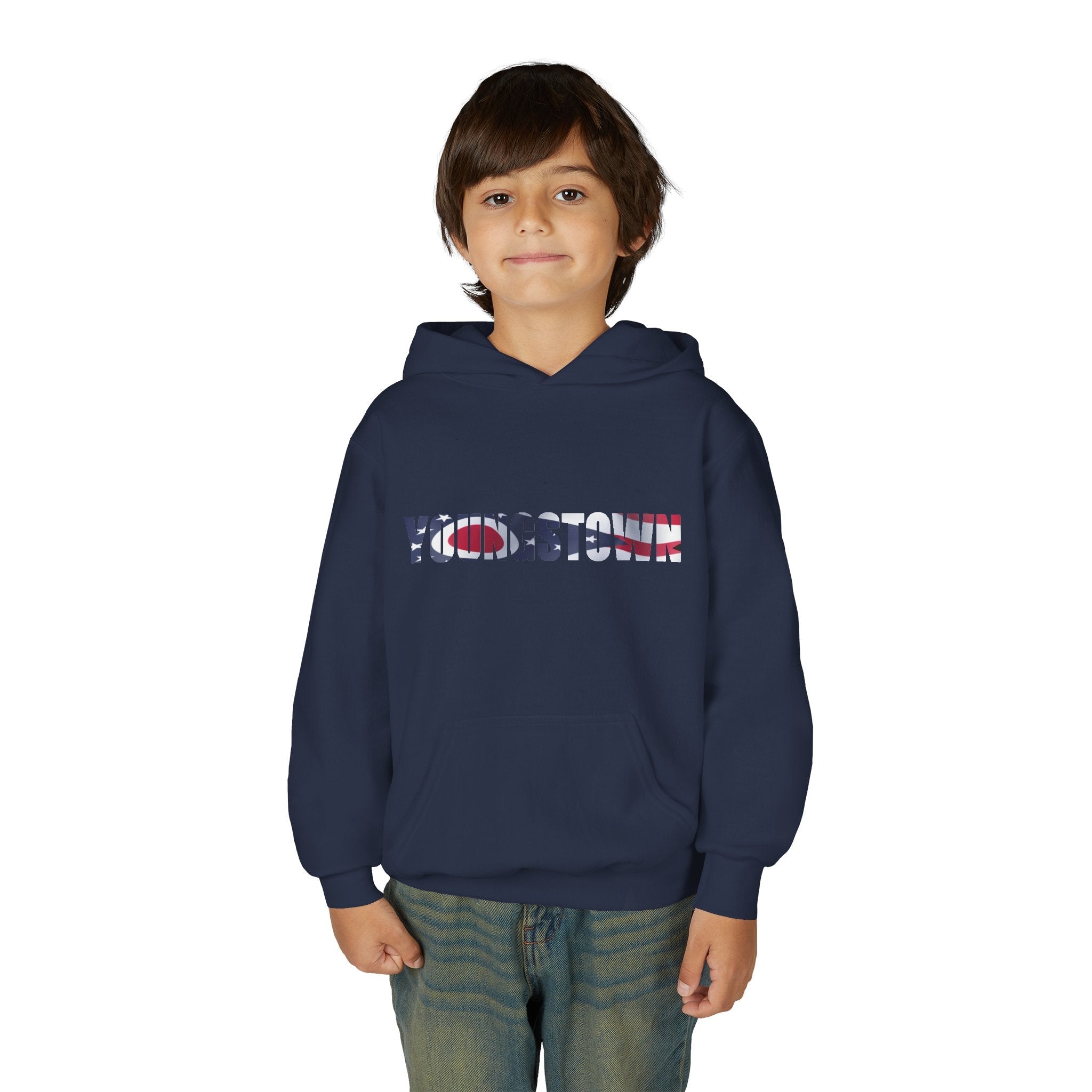 Youngstown Ohio Flag Hoodie — Youth USA Map Pullover - 314 Originals