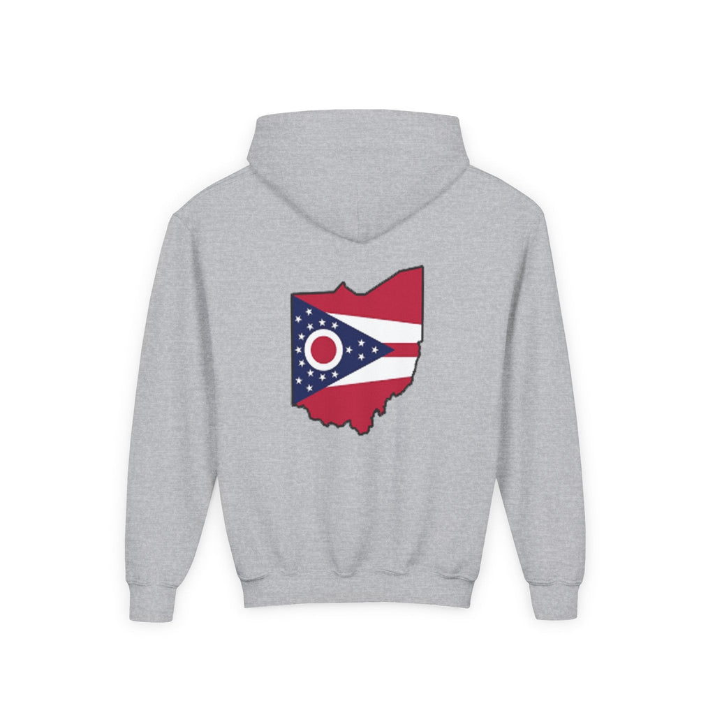 Youngstown Ohio Flag Hoodie — Youth USA Map Pullover - 314 Originals