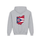 Youngstown Ohio Flag Hoodie — Youth USA Map Pullover - 314 Originals