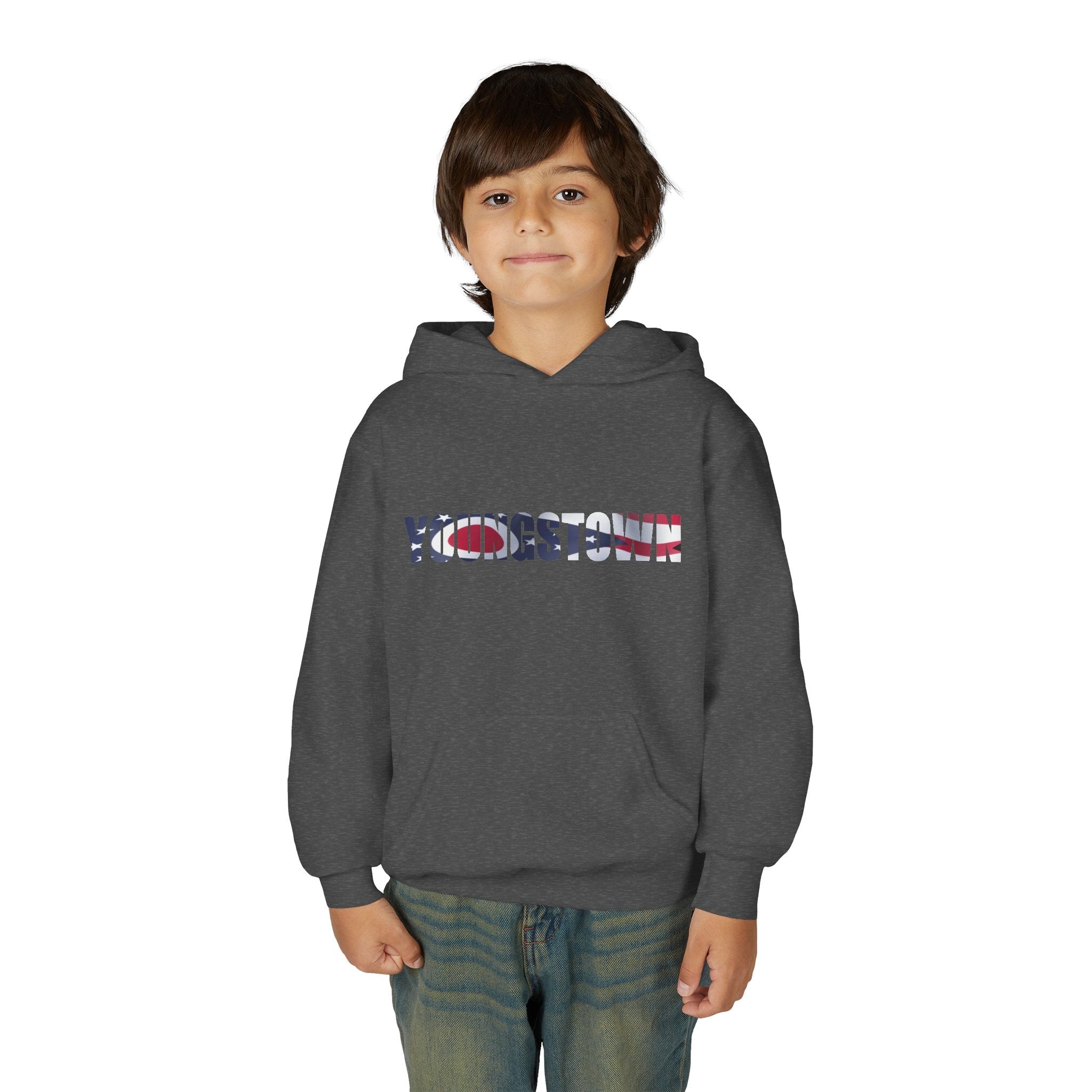 Youngstown Ohio Flag Hoodie — Youth USA Map Pullover - 314 Originals