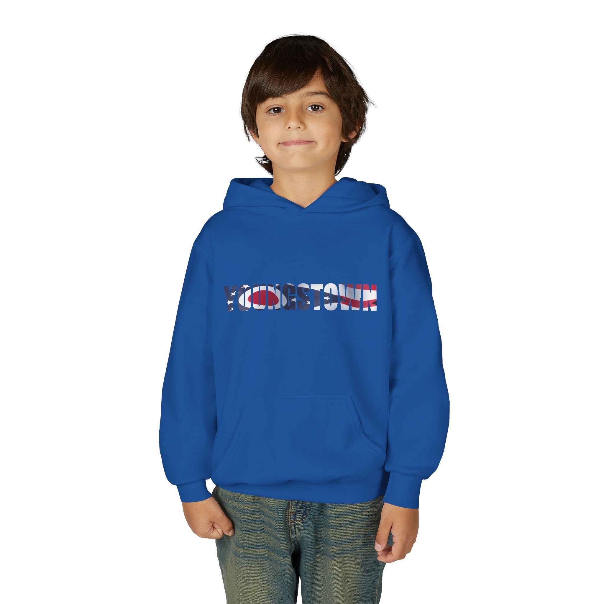 Youngstown Ohio Flag Hoodie — Youth USA Map Pullover - 314 Originals