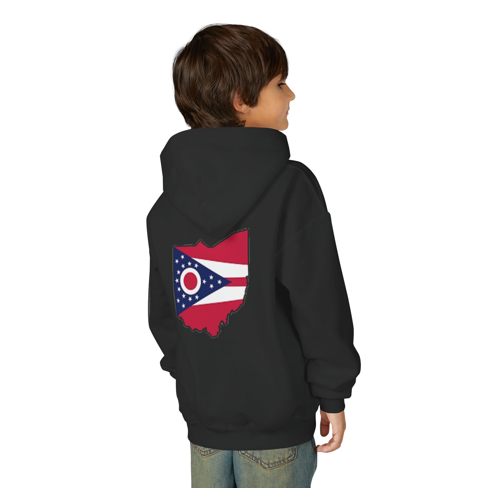 Youngstown Ohio Flag Hoodie — Youth USA Map Pullover - 314 Originals