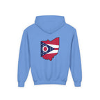 Youngstown Ohio Flag Hoodie — Youth USA Map Pullover - 314 Originals