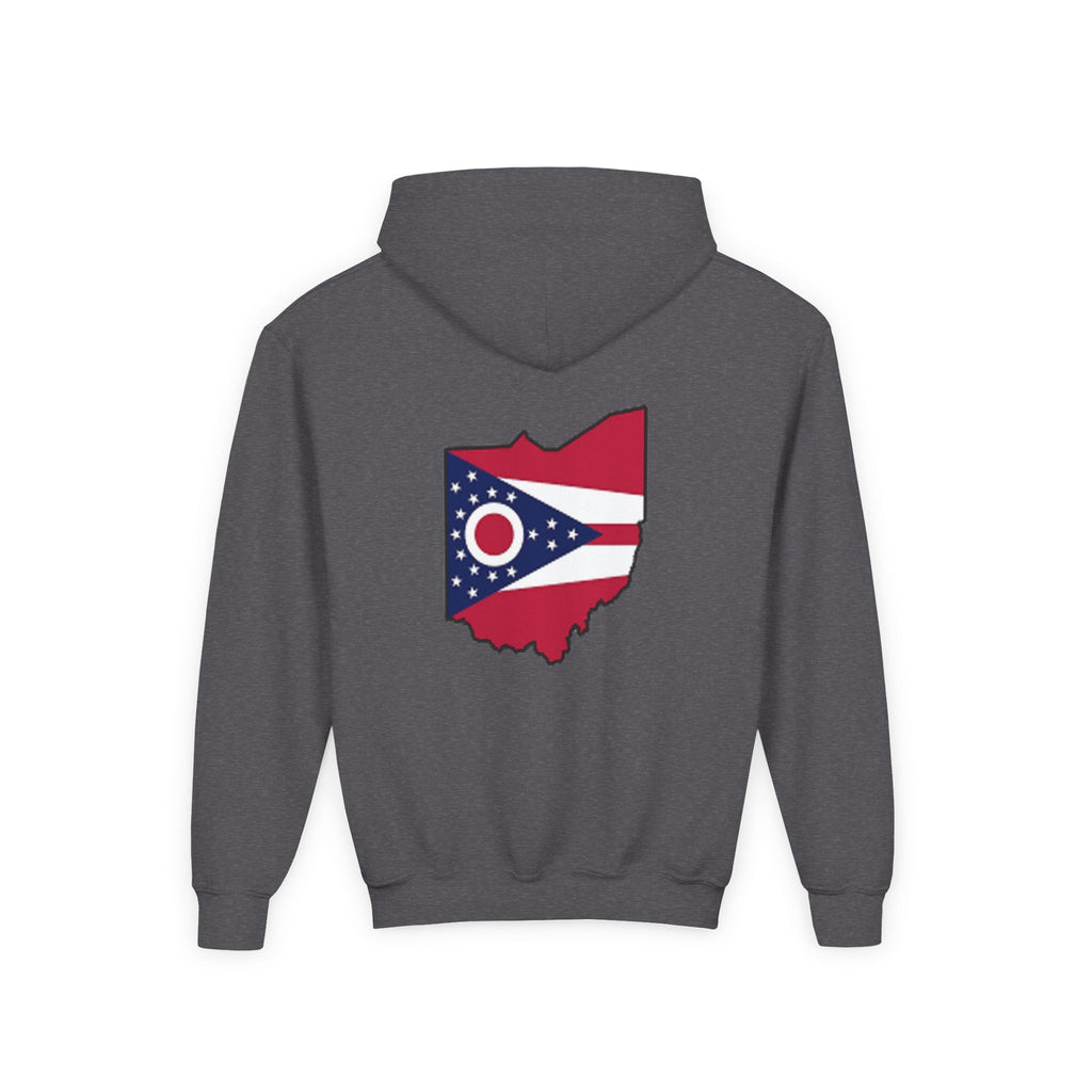 Youngstown Ohio Flag Hoodie — Youth USA Map Pullover - 314 Originals