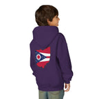 Youngstown Ohio Flag Hoodie — Youth USA Map Pullover - 314 Originals