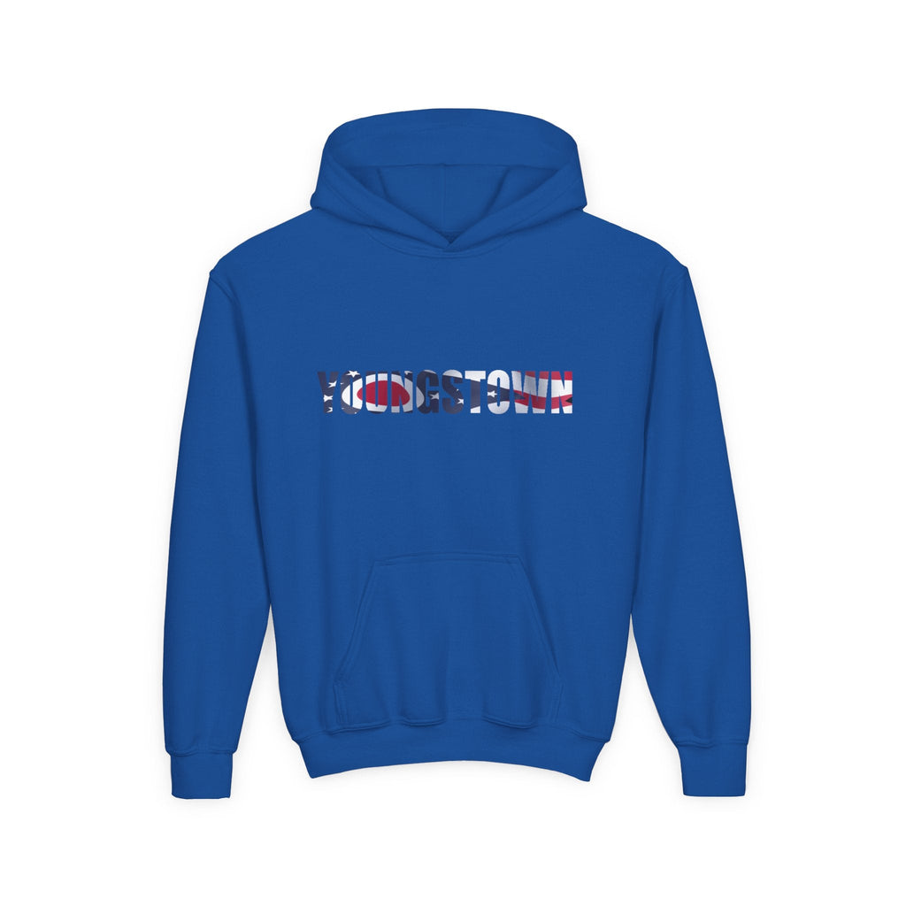 Youngstown Ohio Flag Hoodie — Youth USA Map Pullover - 314 Originals