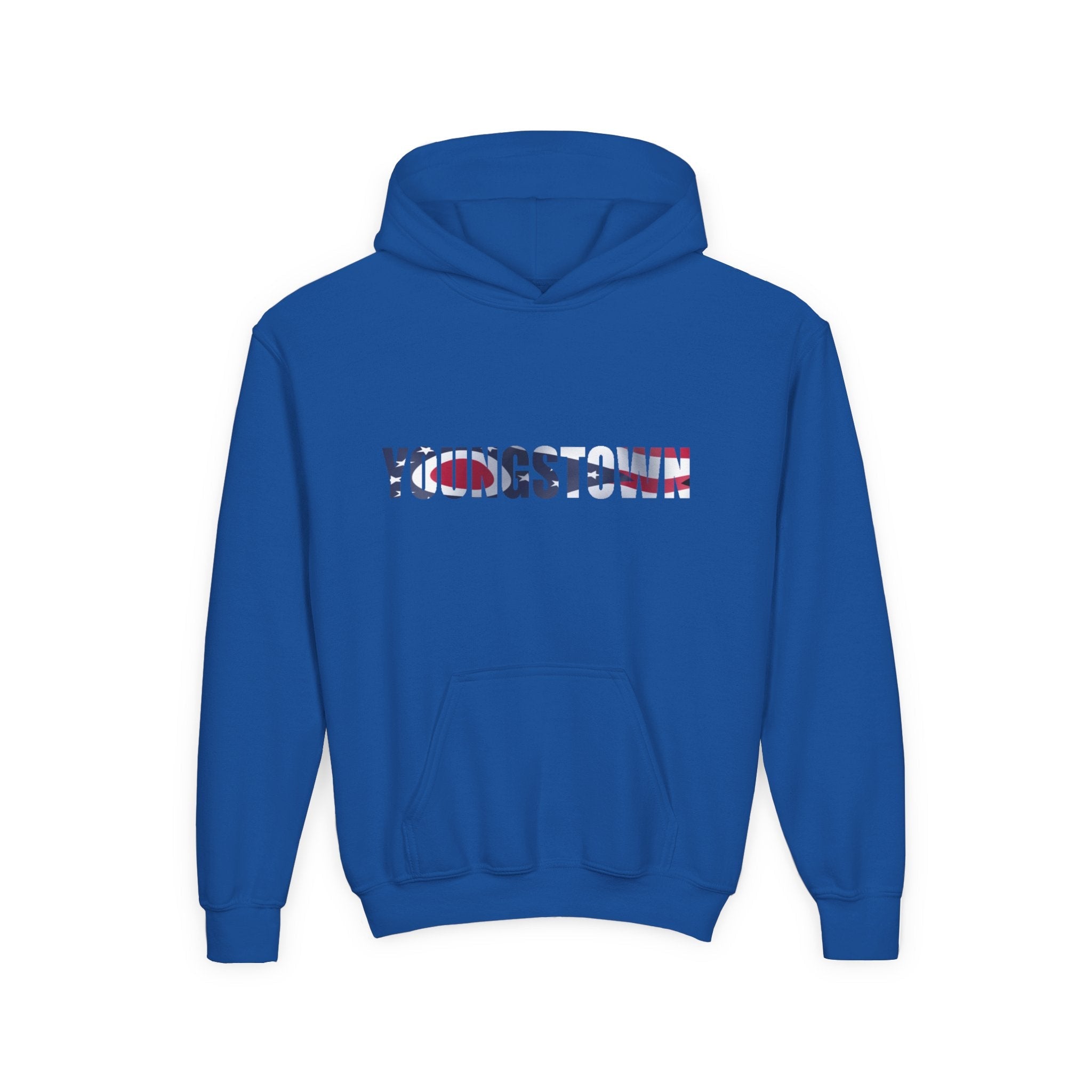 Youngstown Ohio Flag Hoodie — Youth USA Map Pullover - 314 Originals