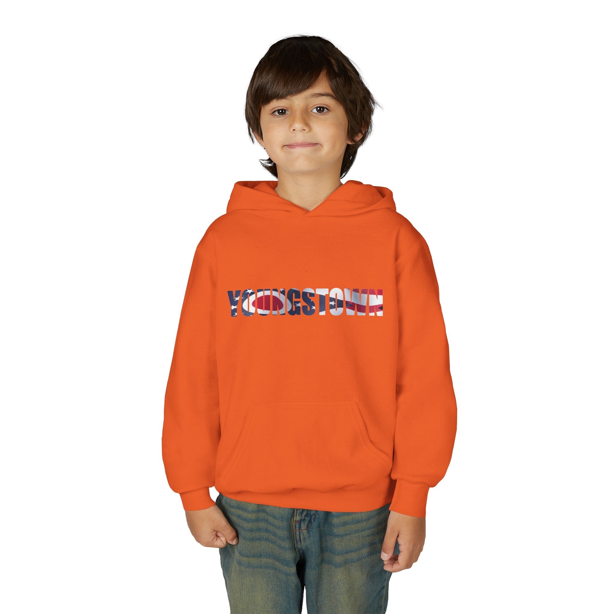 Youngstown Ohio Flag Hoodie — Youth USA Map Pullover - 314 Originals
