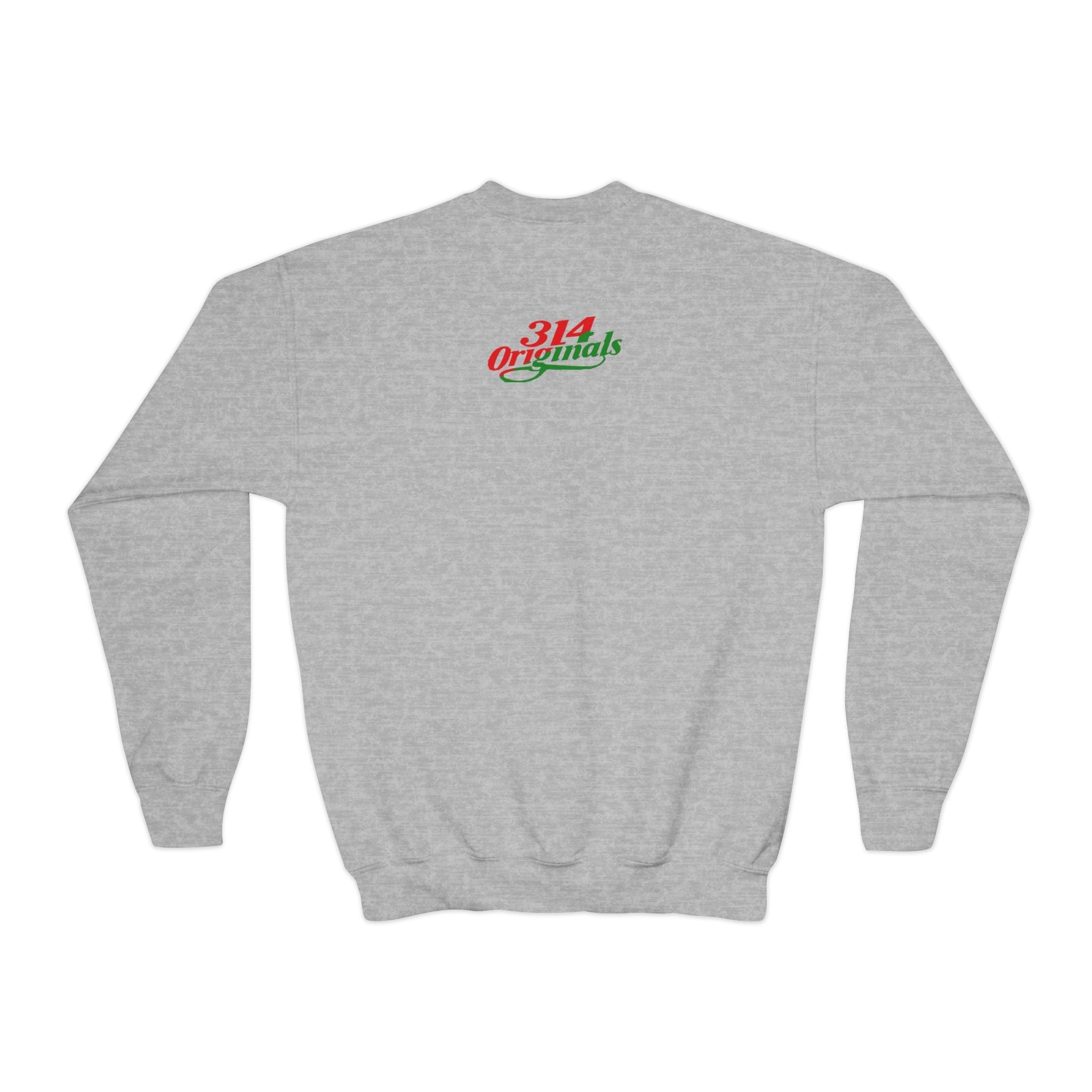 Youth Holiday Sweatshirt "I'm Just Here for the Cookies" – Kids Christmas Cookie Crewneck - 314 Originals