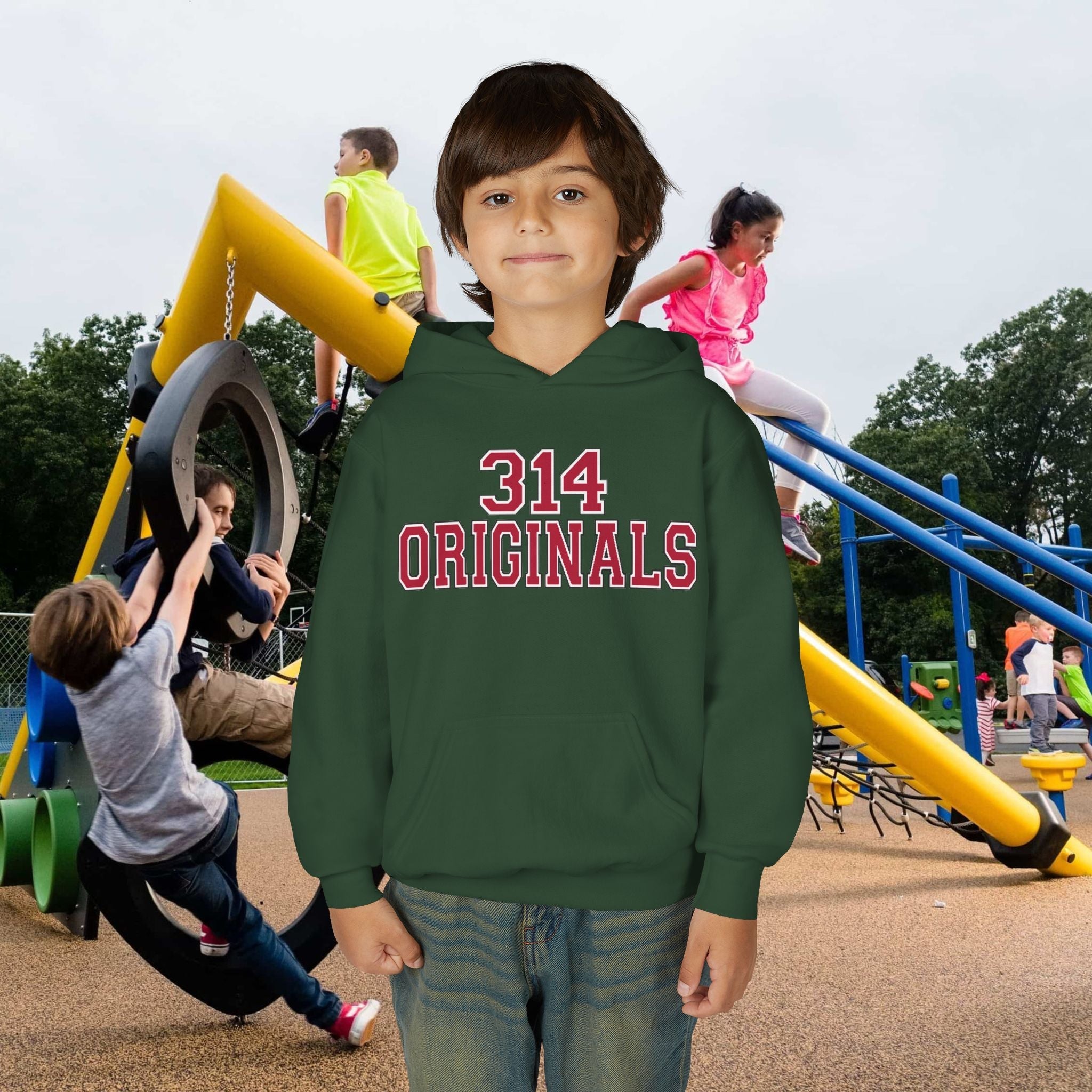 Youth Hoodie — "314 Originals" Athletic Pullover (Est. '24) - 314 Originals