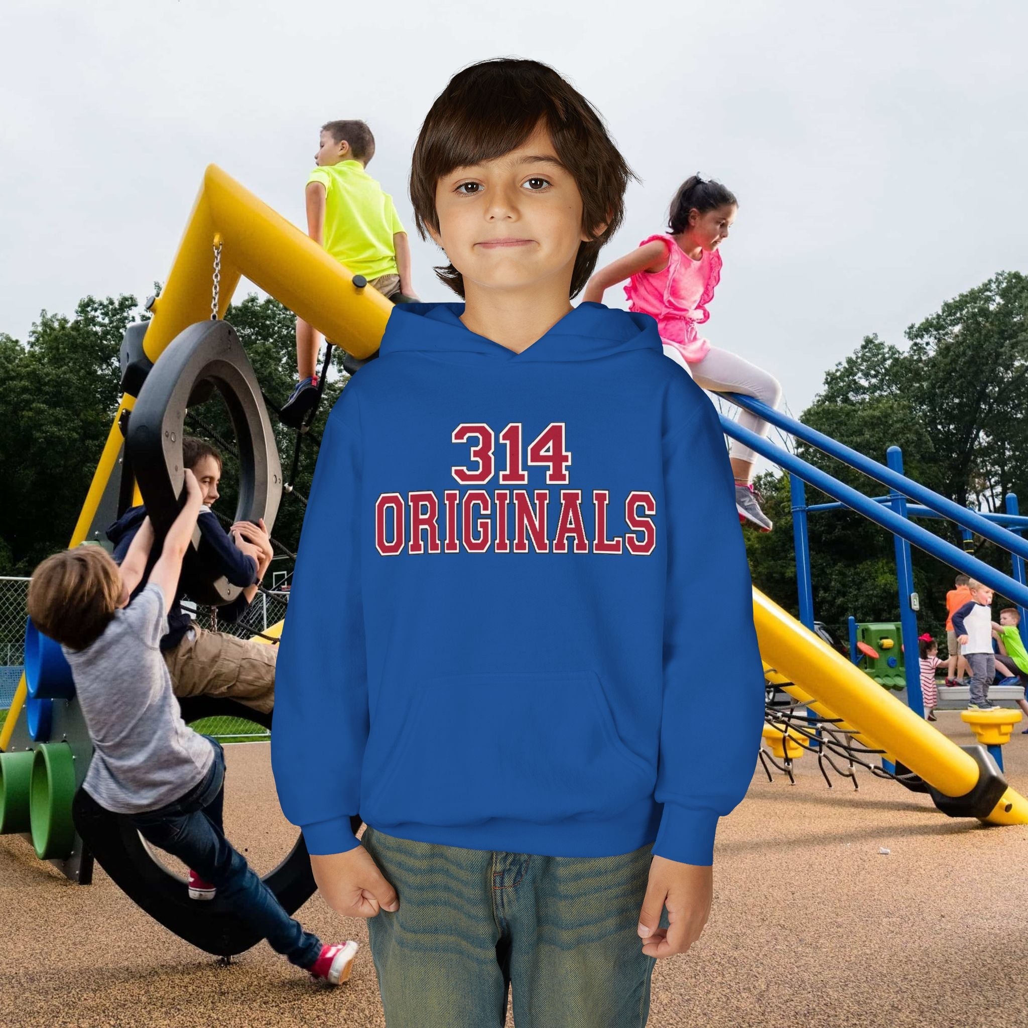 Youth Hoodie — "314 Originals" Athletic Pullover (Est. '24) - 314 Originals