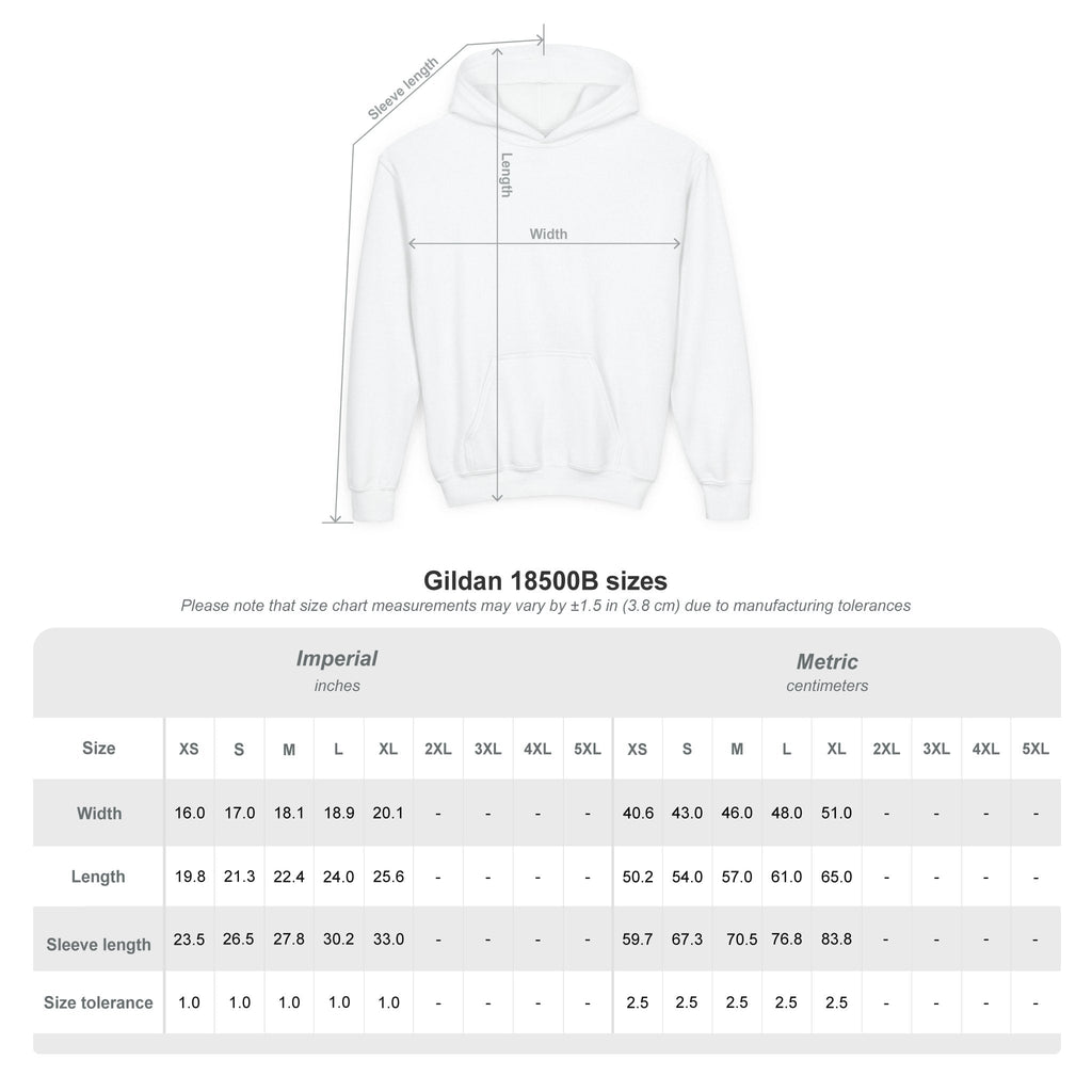 Youth Hoodie - "314 Originals" Retro Script Chest Logo - 314 Originals