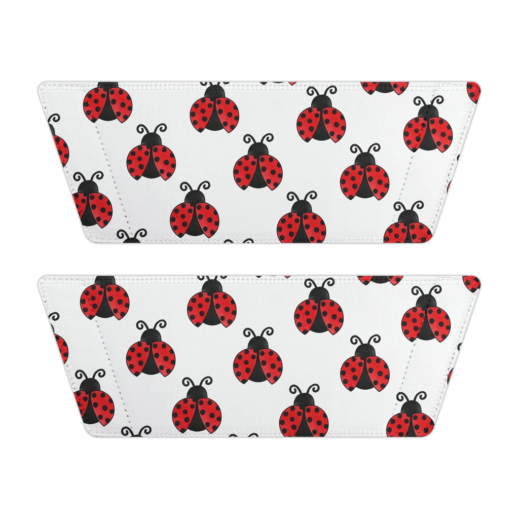 Youth Ladybug Slide Sandals — Removable Strap Cute Red Ladybug Pattern - 314 Originals