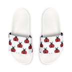Youth Ladybug Slide Sandals — Removable Strap Cute Red Ladybug Pattern - 314 Originals