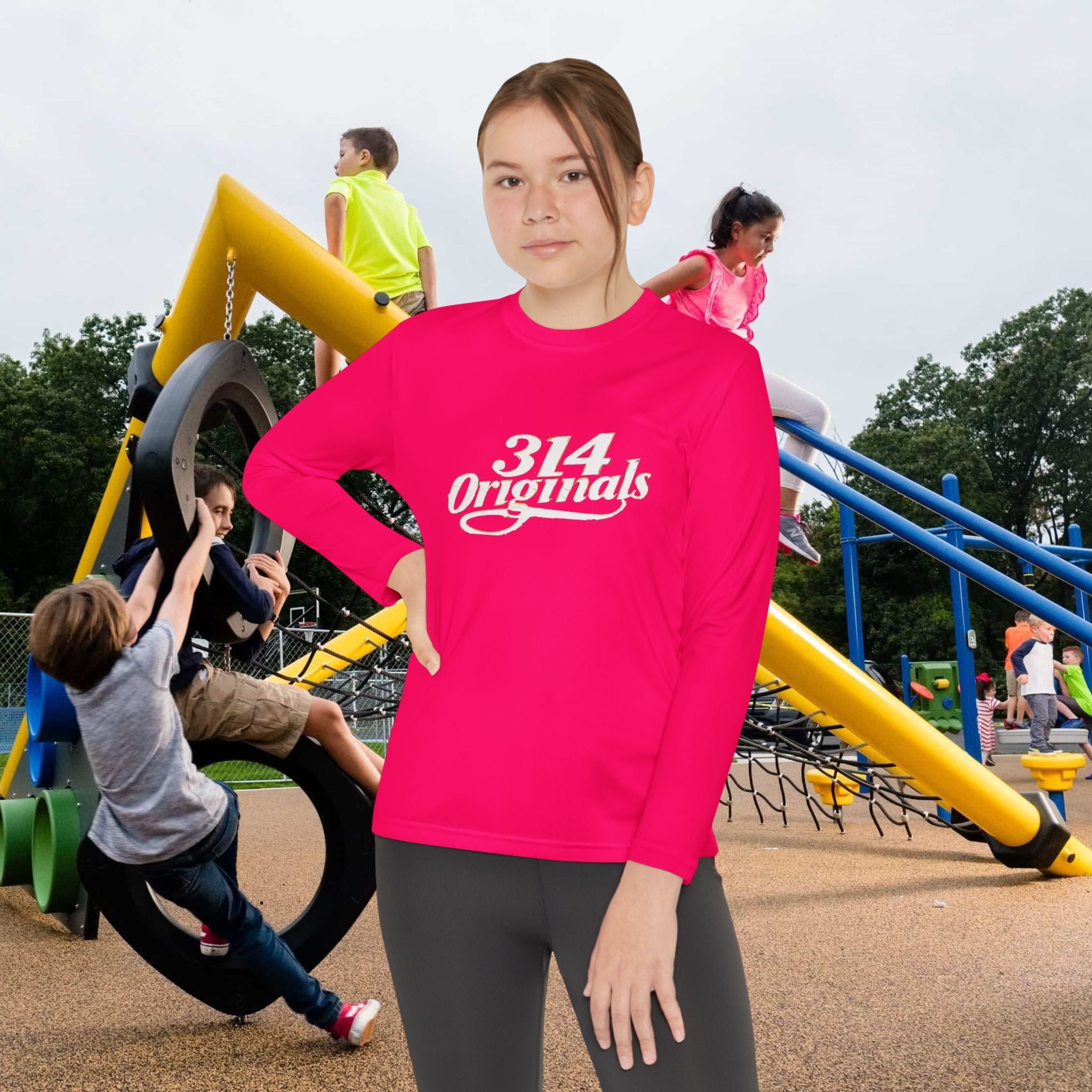 Youth Long Sleeve Tee — "314 Originals" Graphic - 314 Originals