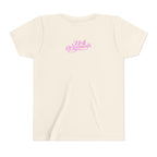 Youth Princess Tee — Pink Script 'Princess' Kids Shirt with Tiara - 314 Originals